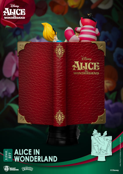 Disney Story Book Alice in Wonderland D-Stage 6-Inch Statue