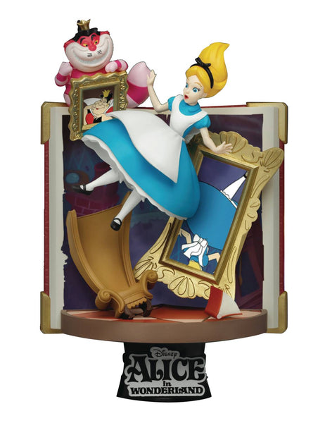Disney Story Book Alice in Wonderland D-Stage 6-Inch Statue