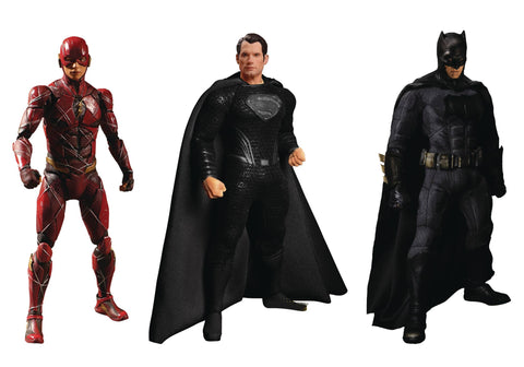 Mezco One:12 Collective Zack Snyder's Justice League Deluxe Steel Boxed Set