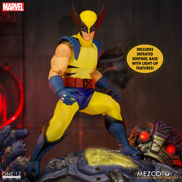 Mezco One:12 Collective Wolverine Deluxe Steel Boxed Edition Figure
