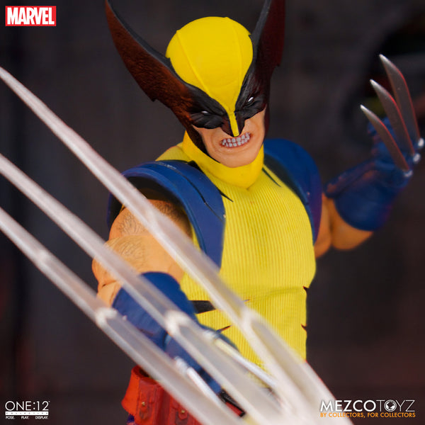 Mezco One:12 Collective Wolverine Deluxe Steel Boxed Edition Figure