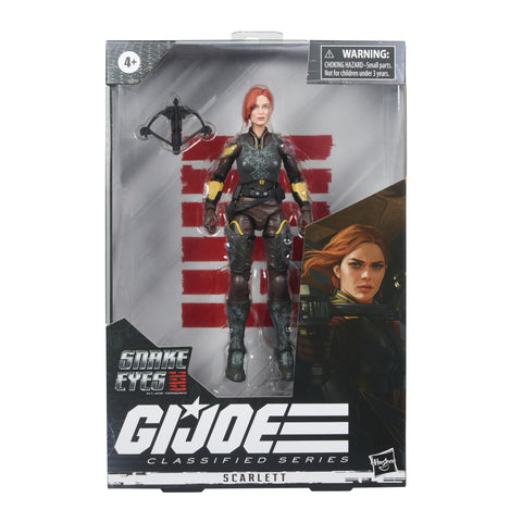 Gi Joe Classified Series Scarlett Origins Movie 6-Inch Action Figure