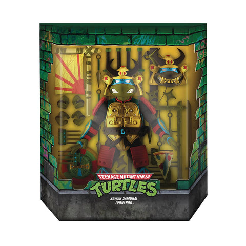 Super7 Tmnt Ultimates Sewer Samurai Leonardo 7-Inch Action Figure