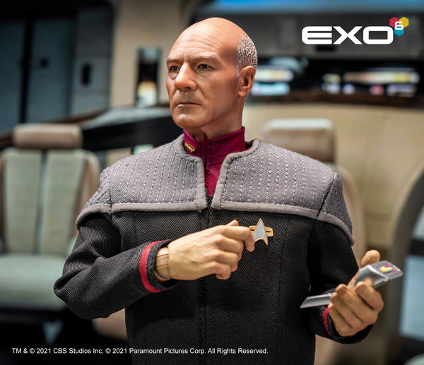 Exo-6 Star Trek First Contact Captain Jean Luc Picard 1:6 Scale Figure