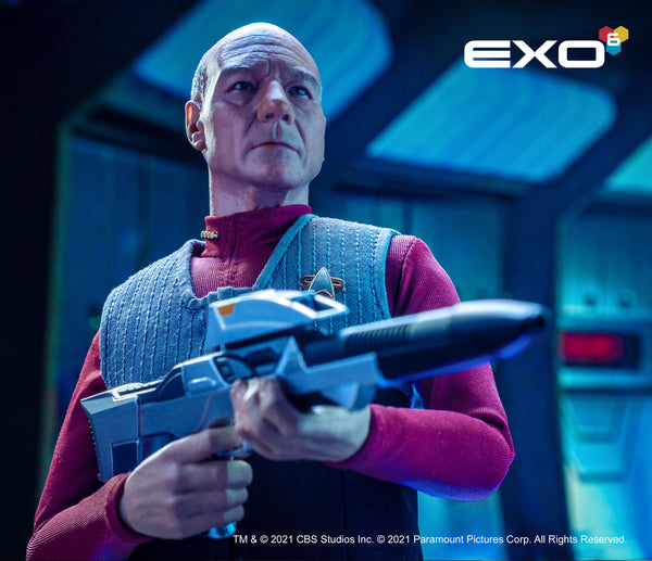 Exo-6 Star Trek First Contact Captain Jean Luc Picard 1:6 Scale Figure