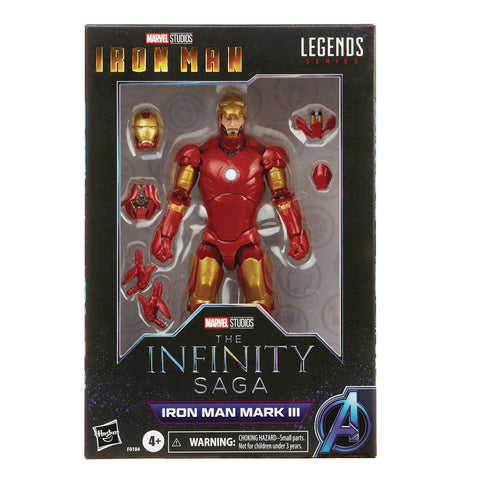 Marvel Legends Infinity Saga Iron Man Mark III (3) 6-Inch Figure
