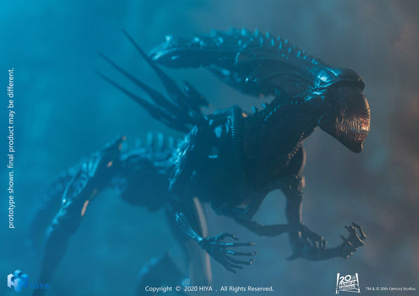 Hiya Toys AvP Aliens vs Predator Battle Damage Alien Queen 1/18 Scale Figure