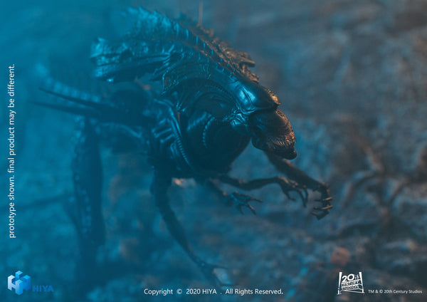 Hiya Toys AvP Aliens vs Predator Battle Damage Alien Queen 1/18 Scale Figure