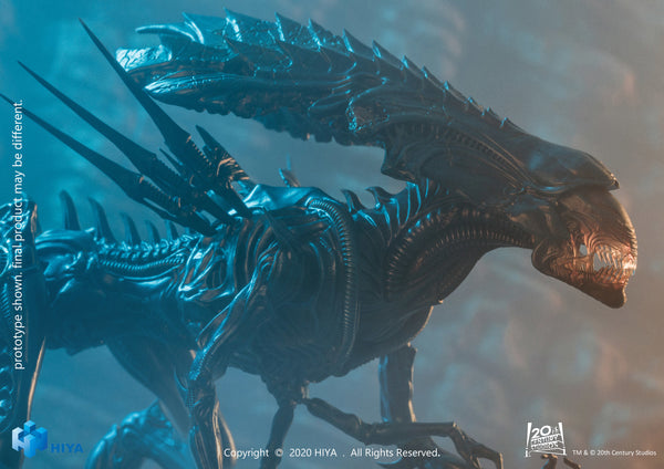 Hiya Toys AvP Aliens vs Predator Battle Damage Alien Queen 1/18 Scale Figure