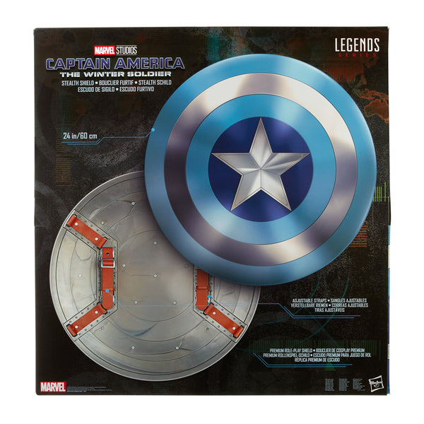 Marvel Legends The Winter Soldier Stealth Captain America Replica Shield