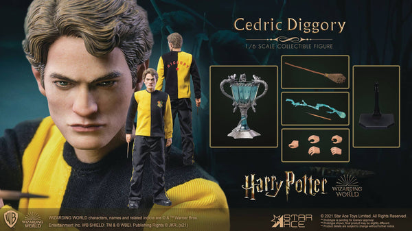 Star Ace Harry Potter Cedric Diggory Goblet of Fire 1:6 Scale Figure