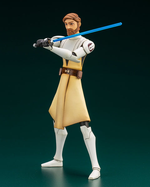 Kotobukiya Star Wars Clone Wars Obi-Wan Kenobi ArtFx+ 1/10 Scale Statue
