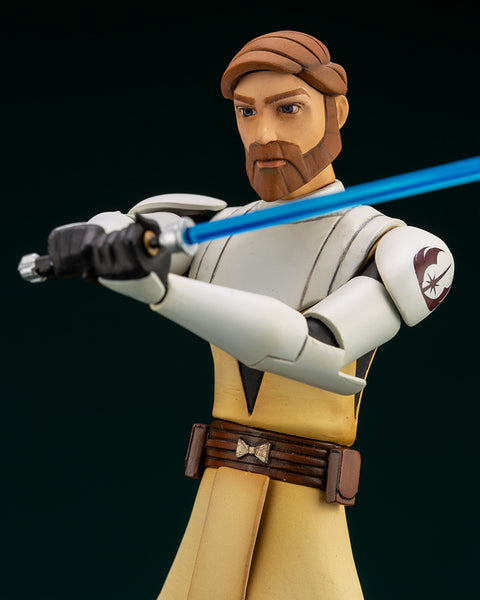 Kotobukiya Star Wars Clone Wars Obi-Wan Kenobi ArtFx+ 1/10 Scale Statue