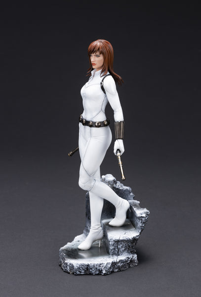 Kotobukiya Marvel Black Widow White Costume Artfx Premier 1/10 Scale Statue