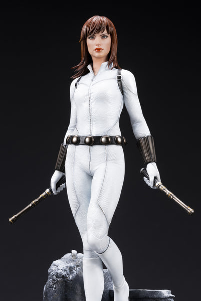 Kotobukiya Marvel Black Widow White Costume Artfx Premier 1/10 Scale Statue
