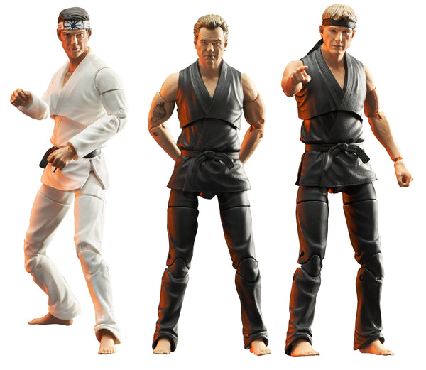 Diamond Select Cobra Kai Daniel Larusso Johnny Lawrence John Kreese Figure Lot