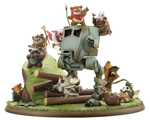 Kotobukiya Star Wars Rotj Battle of Endor Little Rebels ArtFx Artist Series Statue