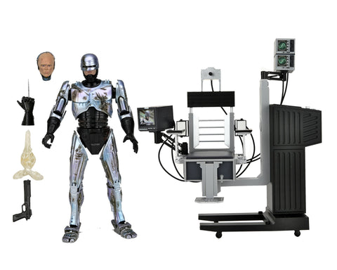 NECA Battle Damaged Robocop with Chair Ultimate 7-Inch Scale Figure Set
