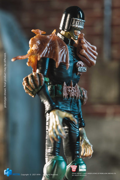 Hiya Toys Judge Dredd Judge Death Exquisite Mini 1/18 Scale Figure