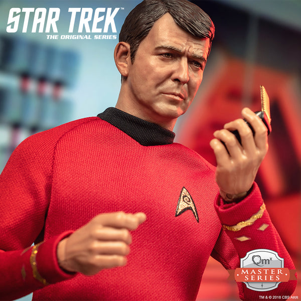 QMx Master Series Star Trek TOS Scotty 1:6 Scale Articulated Figure, Popular Characters- Have a Blast Toys & Games