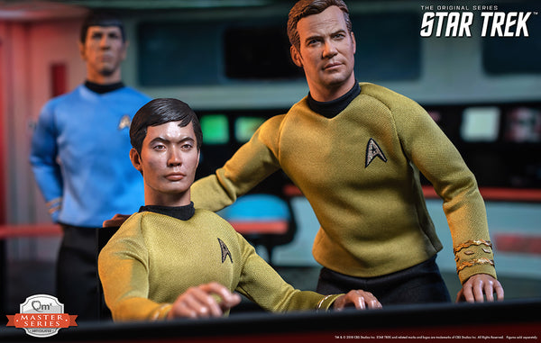 QMx Master Series Star Trek TOS Sulu 1:6 Scale Articulated Figure, Popular Characters- Have a Blast Toys & Games