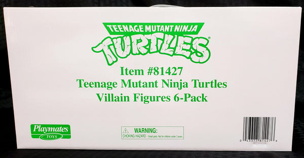 TMNT Retro Villains Mutant Module 6 Piece Px Exclusive Figure Set