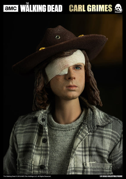 ThreeZero AMC The Walking Dead Carl Grimes Deluxe 1:6 Scale Figure
