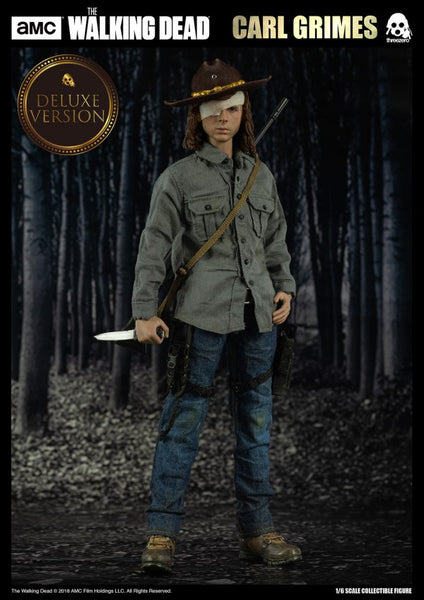 ThreeZero AMC The Walking Dead Carl Grimes Deluxe 1:6 Scale Figure