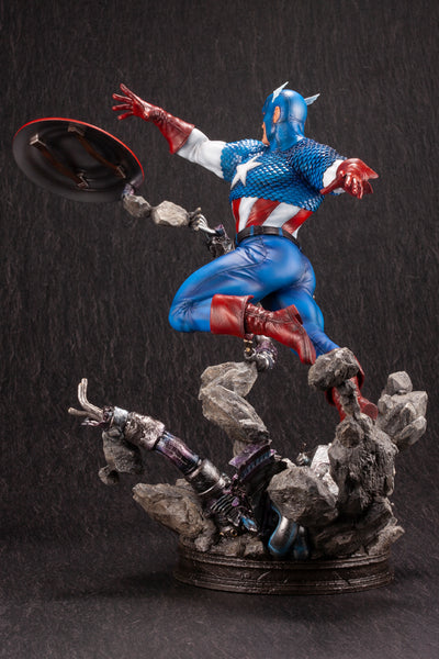 Kotobukiya Marvel Captain America Avengers Fine Art 1/6 Scale Statue