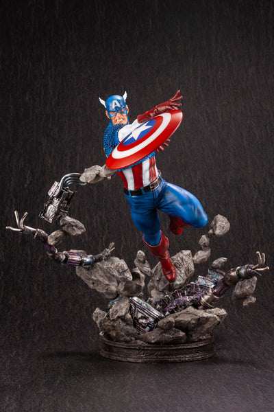 Kotobukiya Marvel Captain America Avengers Fine Art 1/6 Scale Statue