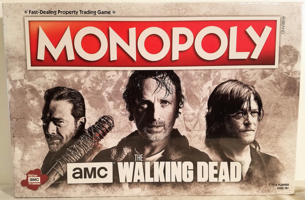 AMC The Walking Dead Monopoly Board Game Damaged Box, The Walking Dead- Have a Blast Toys & Games