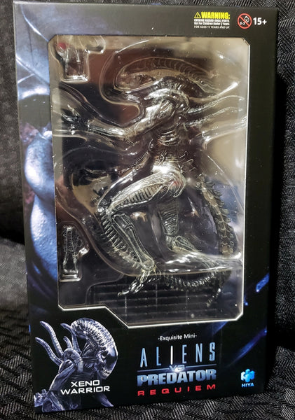Hiya Toys AvP Alien vs Predator Requiem Xeno Warrior 1/18 Scale Figure