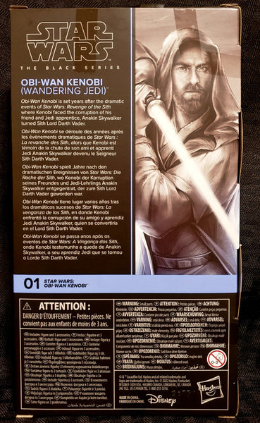 Star Wars Black Series Obi-Wan Kenobi Wandering Jedi 6-Inch Action Figure