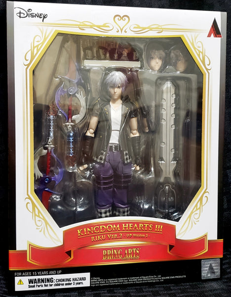 Square Enix Kingdom Hearts III Bring Arts Riku Version 2 Action Figure