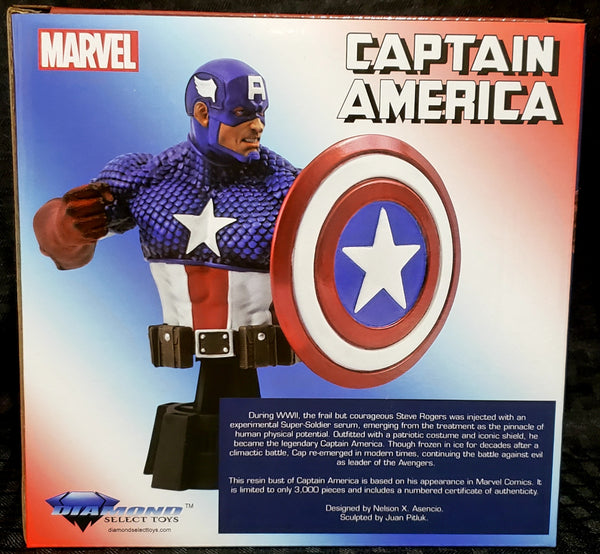 Diamond Select Marvel Captain America 1/7 Scale Bust