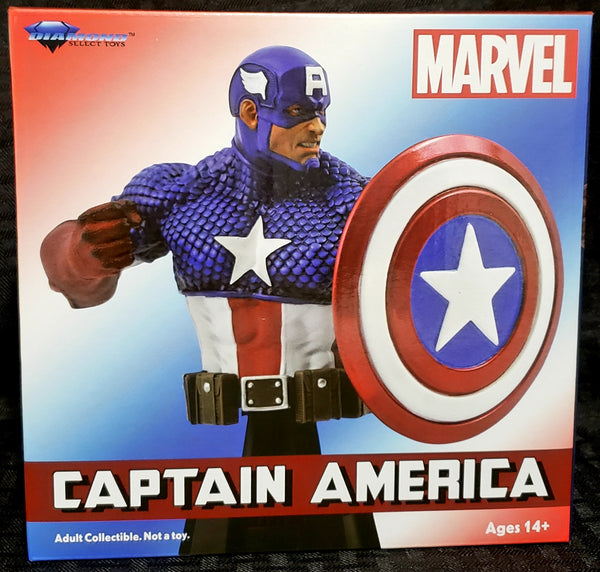 Diamond Select Marvel Captain America 1/7 Scale Bust