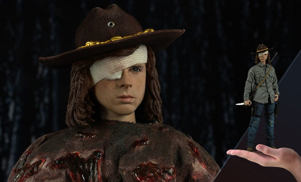 ThreeZero AMC The Walking Dead Carl Grimes Deluxe 1:6 Scale Figure