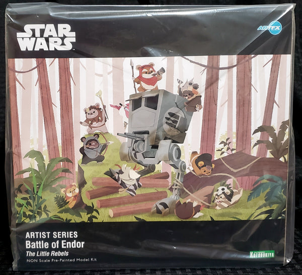 Kotobukiya Star Wars Rotj Battle of Endor Little Rebels ArtFx Artist Series Statue