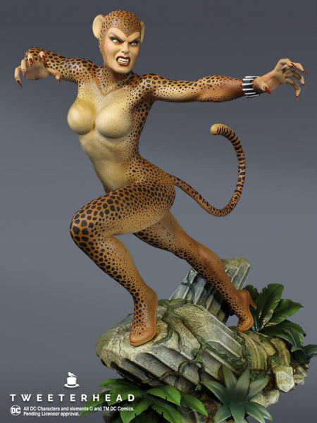 Tweeterhead Cheetah DC Super Powers 1:6 Scale Maquette Statue