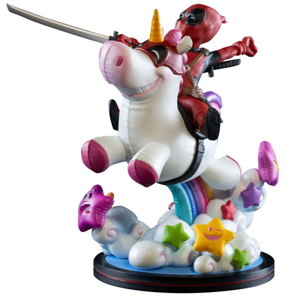 Quantum Mechanix Deadpool x Unicorn Q-Fig Max Elite Figure Exclusive