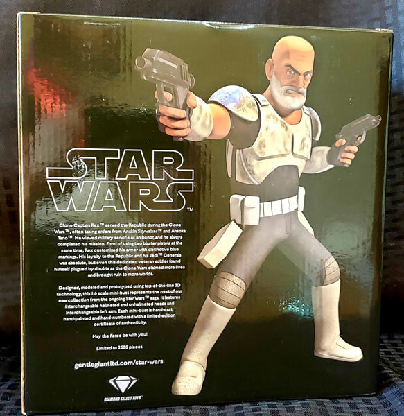 Gentle Giant Star Wars Rebels Captain Rex 1/6 Scale Deluxe Bust