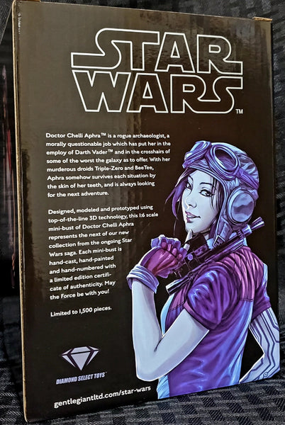 Gentle Giant Star Wars Dr Aphra 1:6 Scale Bust