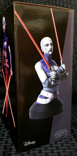 Gentle Giant Star Wars Clone Wars Asajj Ventress 1/6 Scale Bust