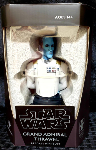 Gentle Giant Star Wars Rebels Grand Admiral Thrawn 1/7 Scale Bust