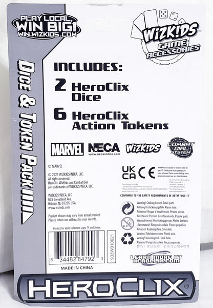 Marvel Heroclix X-Men Rise & Fall Dice and Token Set