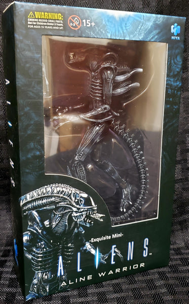 Hiya Toys Aliens Blue Alien Warrior Exquisite Mini 1/18 Scale Figure