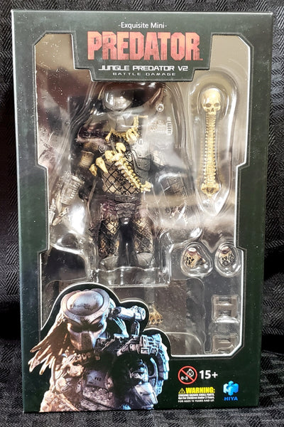 Hiya Toys Predator Jungle Predator Version 2 V2 1/18 Scale Action Figure