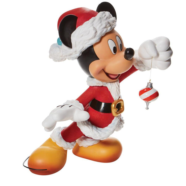 Enesco Disney Couture de Force Santa Mickey 16-Inch Statue