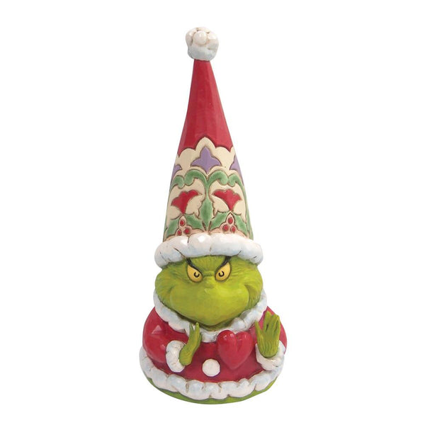 Jim Shore The Grinch Gnome with Large Heart Figurine