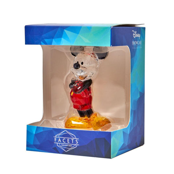 Disney Facets Collection Mickey Mouse Acrylic Gem Cut Figurine
